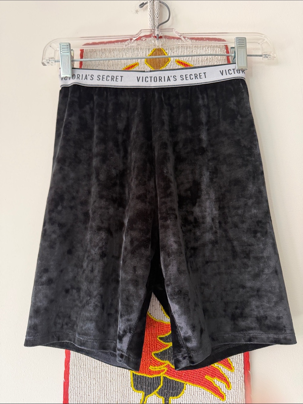 “VICTORA’S SECRET” Velvet Stretchy shorts